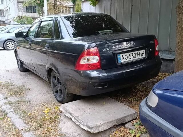 Черный ВАЗ 2170 Priora, объемом двигателя 1.6 л и пробегом 255 тыс. км за 1700 $, фото 1 на Automoto.ua