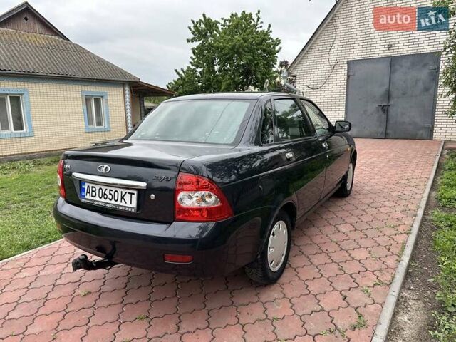 Черный ВАЗ 2170 Priora, объемом двигателя 1.6 л и пробегом 234 тыс. км за 2699 $, фото 19 на Automoto.ua