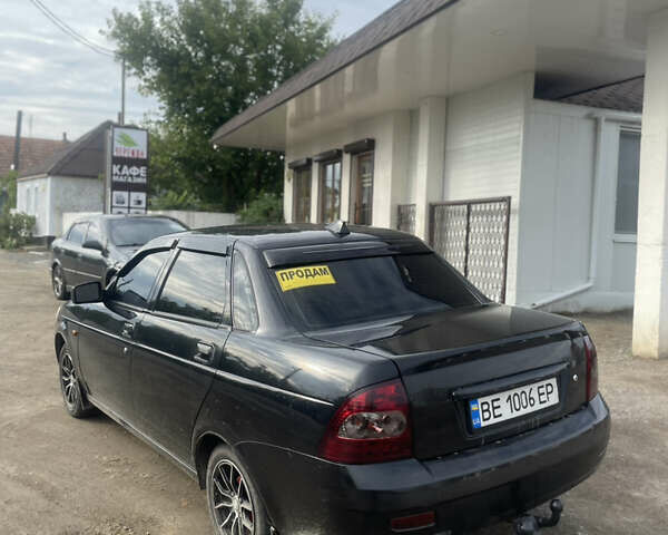 Чорний ВАЗ 2170 Priora, об'ємом двигуна 1.6 л та пробігом 190 тис. км за 2500 $, фото 1 на Automoto.ua