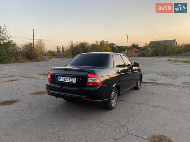 Черный ВАЗ 2170 Priora, объемом двигателя 1.6 л и пробегом 321 тыс. км за 3400 $, фото 5 на Automoto.ua