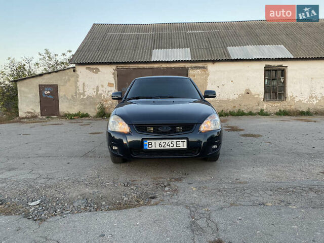 Черный ВАЗ 2170 Priora, объемом двигателя 1.6 л и пробегом 321 тыс. км за 3400 $, фото 1 на Automoto.ua