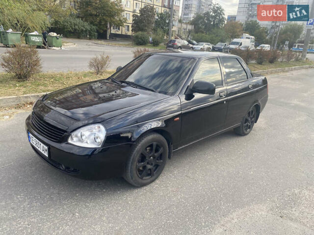 Чорний ВАЗ 2170 Priora, об'ємом двигуна 1.6 л та пробігом 188 тис. км за 2499 $, фото 1 на Automoto.ua