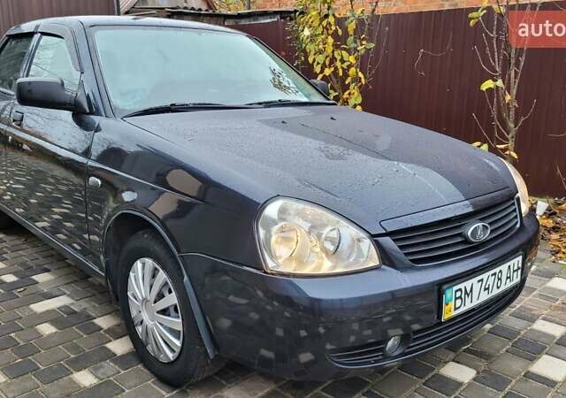 Черный ВАЗ 2170 Priora, объемом двигателя 1.6 л и пробегом 209 тыс. км за 2200 $, фото 2 на Automoto.ua