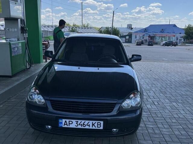 Черный ВАЗ 2170 Priora, объемом двигателя 1.6 л и пробегом 106 тыс. км за 4000 $, фото 3 на Automoto.ua