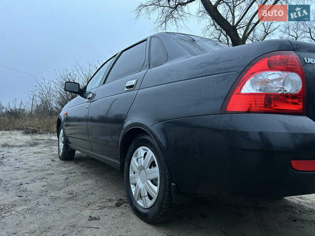 Черный ВАЗ 2170 Priora, объемом двигателя 1.6 л и пробегом 200 тыс. км за 2500 $, фото 7 на Automoto.ua