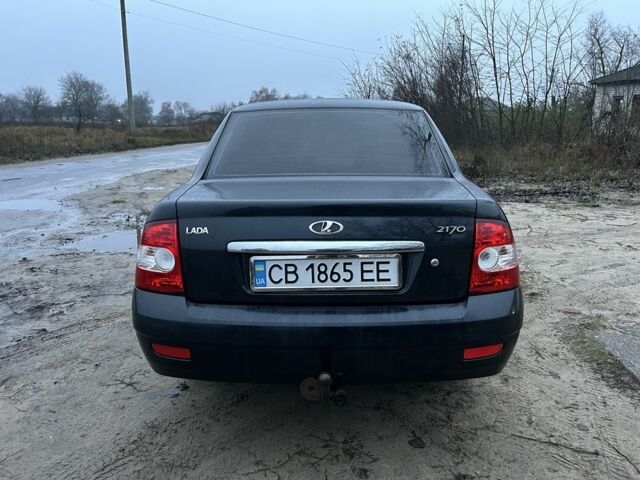 Черный ВАЗ 2170 Priora, объемом двигателя 1.6 л и пробегом 200 тыс. км за 2500 $, фото 8 на Automoto.ua