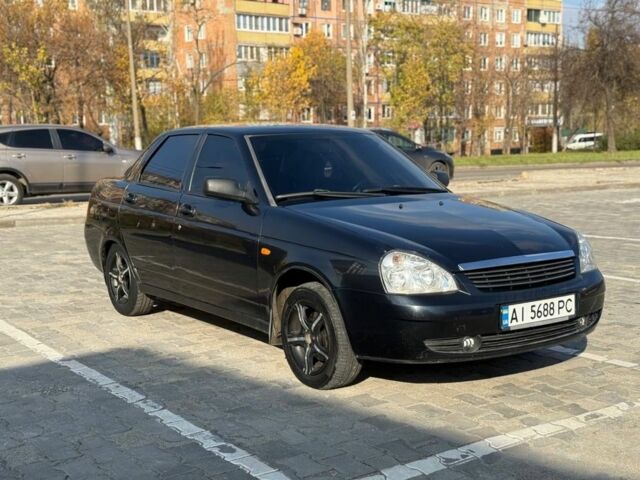 Черный ВАЗ 2170 Priora, объемом двигателя 1.6 л и пробегом 190 тыс. км за 2300 $, фото 7 на Automoto.ua