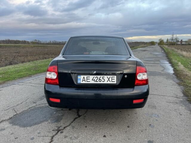 Черный ВАЗ 2170 Priora, объемом двигателя 1.6 л и пробегом 157 тыс. км за 1750 $, фото 3 на Automoto.ua