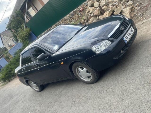 Черный ВАЗ 2170 Priora, объемом двигателя 1.6 л и пробегом 140 тыс. км за 2700 $, фото 1 на Automoto.ua