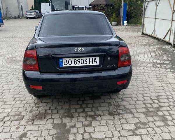 Чорний ВАЗ 2170 Priora, об'ємом двигуна 1.6 л та пробігом 450 тис. км за 1999 $, фото 8 на Automoto.ua