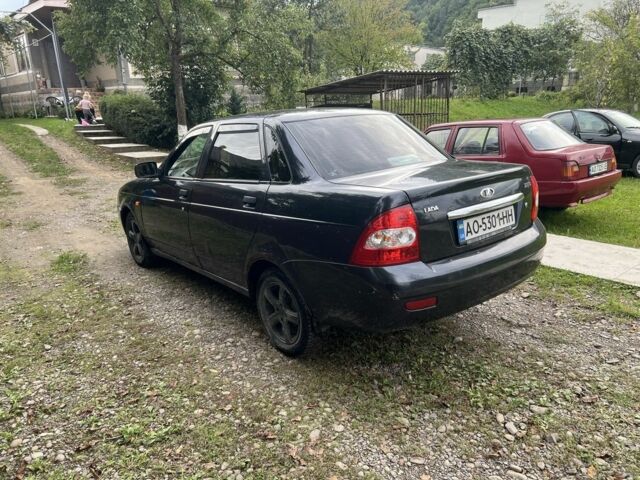 Чорний ВАЗ 2170 Priora, об'ємом двигуна 1.6 л та пробігом 150 тис. км за 1250 $, фото 2 на Automoto.ua