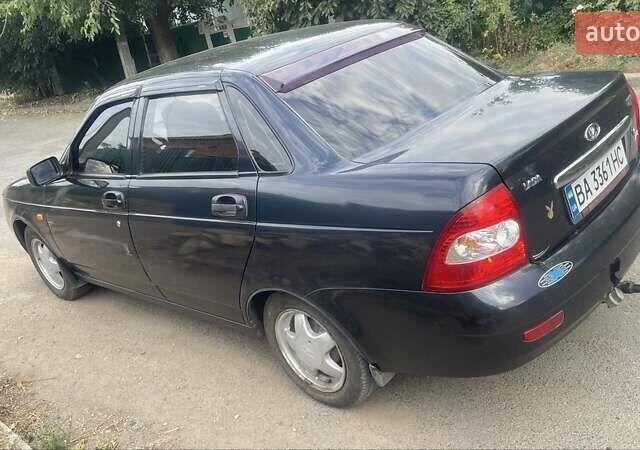 Черный ВАЗ 2170 Priora, объемом двигателя 1.6 л и пробегом 140 тыс. км за 2700 $, фото 2 на Automoto.ua