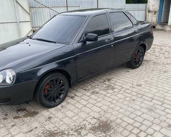 Чорний ВАЗ 2170 Priora, об'ємом двигуна 1.6 л та пробігом 450 тис. км за 1999 $, фото 9 на Automoto.ua