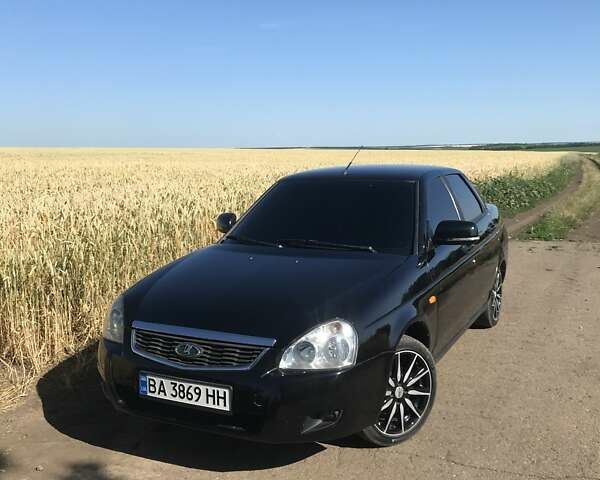 Черный ВАЗ 2170 Priora, объемом двигателя 1.6 л и пробегом 147 тыс. км за 4400 $, фото 1 на Automoto.ua