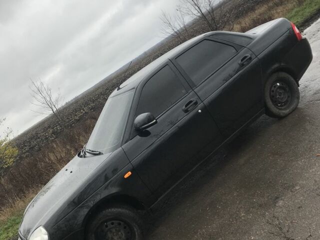 Черный ВАЗ 2170 Priora, объемом двигателя 1.6 л и пробегом 148 тыс. км за 3600 $, фото 5 на Automoto.ua