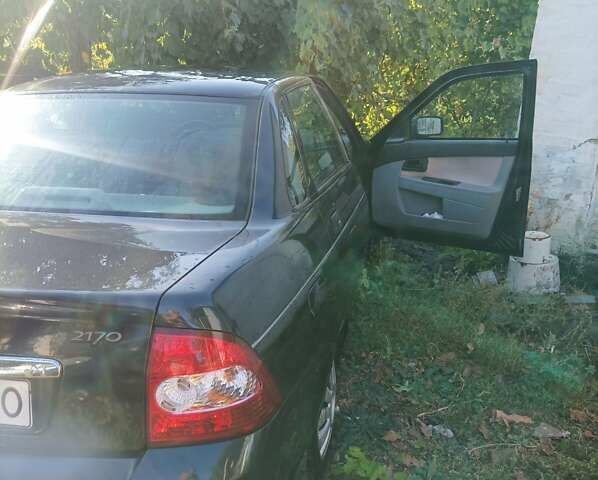 Черный ВАЗ 2170 Priora, объемом двигателя 1.6 л и пробегом 235 тыс. км за 2450 $, фото 15 на Automoto.ua