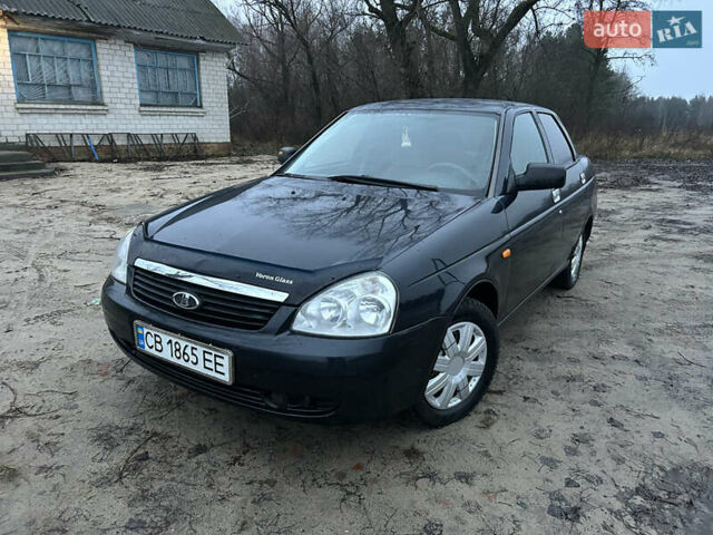 Черный ВАЗ 2170 Priora, объемом двигателя 1.6 л и пробегом 200 тыс. км за 2500 $, фото 4 на Automoto.ua