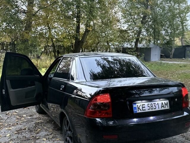 Черный ВАЗ 2170 Priora, объемом двигателя 1.6 л и пробегом 180 тыс. км за 3000 $, фото 1 на Automoto.ua
