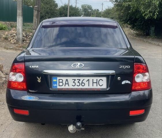 Черный ВАЗ 2170 Priora, объемом двигателя 1.6 л и пробегом 140 тыс. км за 2700 $, фото 2 на Automoto.ua