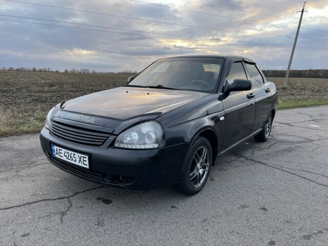 Черный ВАЗ 2170 Priora, объемом двигателя 1.6 л и пробегом 157 тыс. км за 1750 $, фото 6 на Automoto.ua