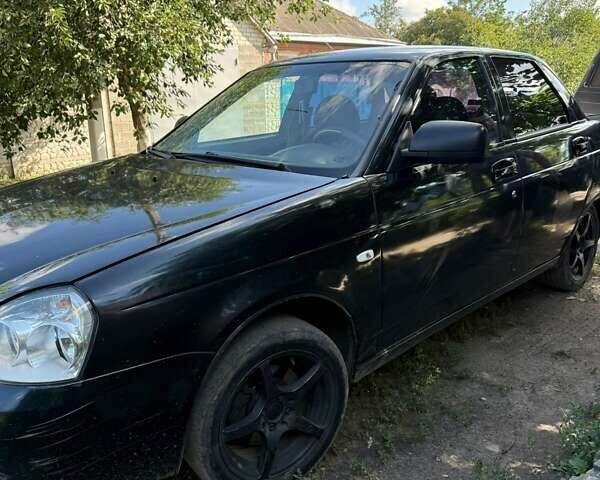 Чорний ВАЗ 2170 Priora, об'ємом двигуна 1.6 л та пробігом 238 тис. км за 2200 $, фото 6 на Automoto.ua