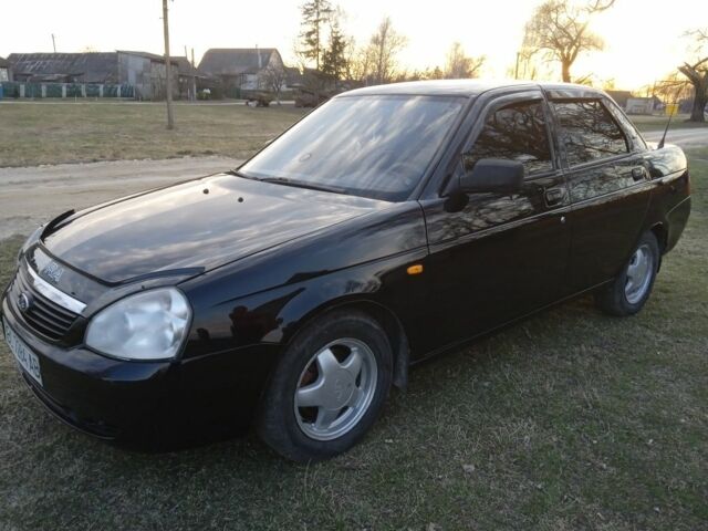 Черный ВАЗ 2170 Priora, объемом двигателя 1.6 л и пробегом 279 тыс. км за 2750 $, фото 4 на Automoto.ua