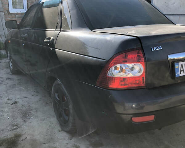 Черный ВАЗ 2170 Priora, объемом двигателя 1.6 л и пробегом 345 тыс. км за 1350 $, фото 3 на Automoto.ua