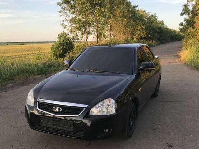 Черный ВАЗ 2170 Priora, объемом двигателя 1.6 л и пробегом 147 тыс. км за 4400 $, фото 9 на Automoto.ua