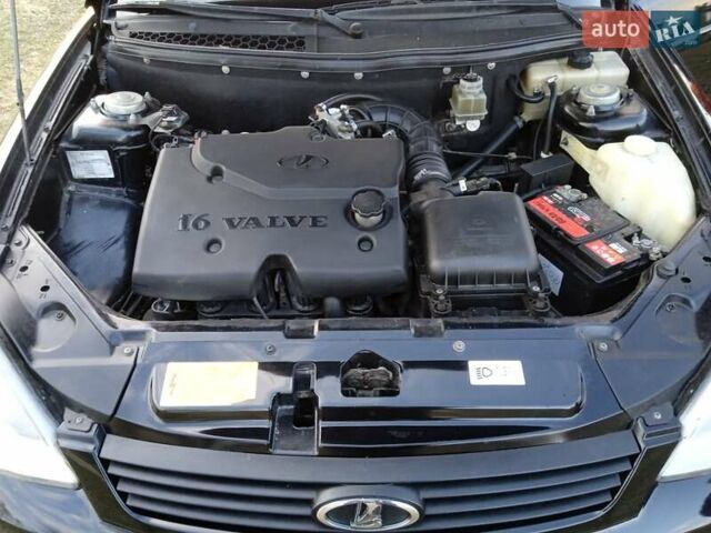 Чорний ВАЗ 2170 Priora, об'ємом двигуна 1.6 л та пробігом 279 тис. км за 2750 $, фото 9 на Automoto.ua