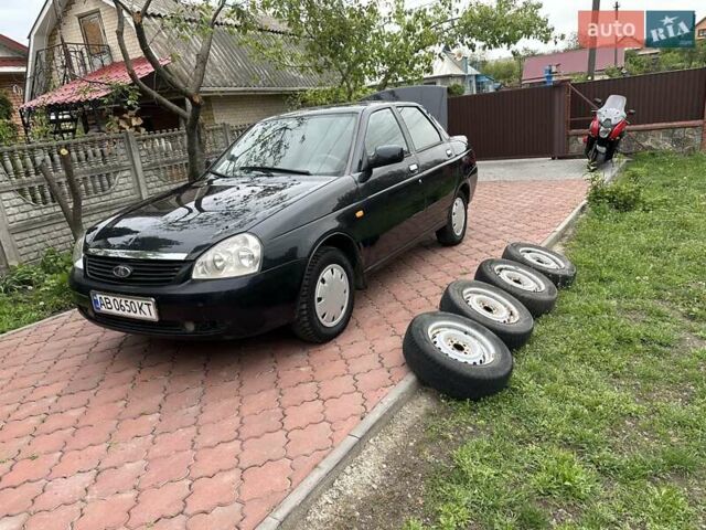 Черный ВАЗ 2170 Priora, объемом двигателя 1.6 л и пробегом 234 тыс. км за 2699 $, фото 7 на Automoto.ua