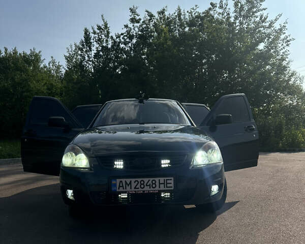 Черный ВАЗ 2170 Priora, объемом двигателя 1.6 л и пробегом 170 тыс. км за 2899 $, фото 27 на Automoto.ua