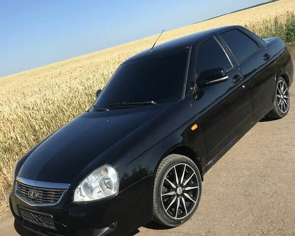 Черный ВАЗ 2170 Priora, объемом двигателя 1.6 л и пробегом 147 тыс. км за 4400 $, фото 7 на Automoto.ua