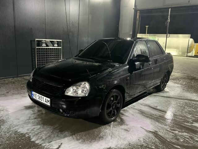 Черный ВАЗ 2170 Priora, объемом двигателя 1.6 л и пробегом 180 тыс. км за 3000 $, фото 5 на Automoto.ua