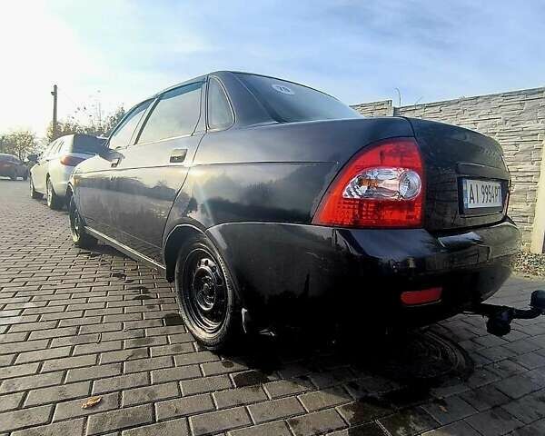 Черный ВАЗ 2170 Priora, объемом двигателя 1.6 л и пробегом 220 тыс. км за 2200 $, фото 2 на Automoto.ua