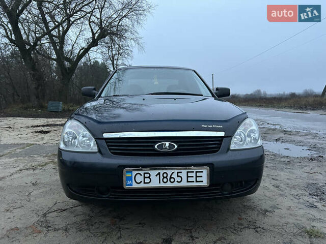 Черный ВАЗ 2170 Priora, объемом двигателя 1.6 л и пробегом 200 тыс. км за 2500 $, фото 2 на Automoto.ua