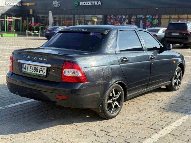 Черный ВАЗ 2170 Priora, объемом двигателя 1.6 л и пробегом 190 тыс. км за 2300 $, фото 5 на Automoto.ua