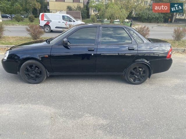 Чорний ВАЗ 2170 Priora, об'ємом двигуна 1.6 л та пробігом 188 тис. км за 2499 $, фото 2 на Automoto.ua