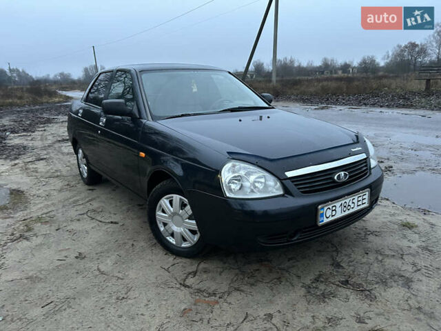 Черный ВАЗ 2170 Priora, объемом двигателя 1.6 л и пробегом 200 тыс. км за 2500 $, фото 1 на Automoto.ua