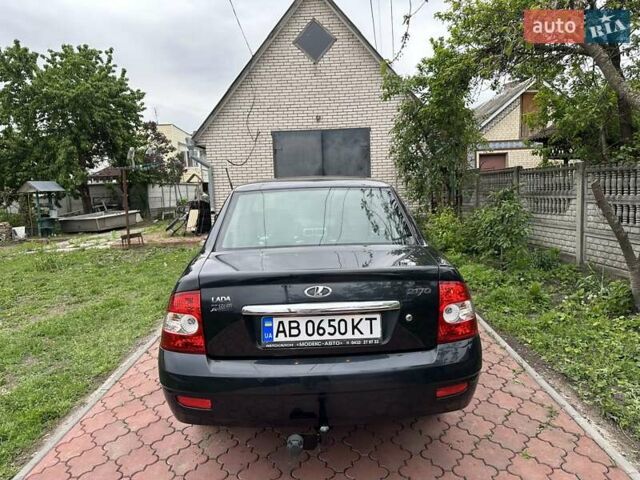 Черный ВАЗ 2170 Priora, объемом двигателя 1.6 л и пробегом 234 тыс. км за 2699 $, фото 5 на Automoto.ua