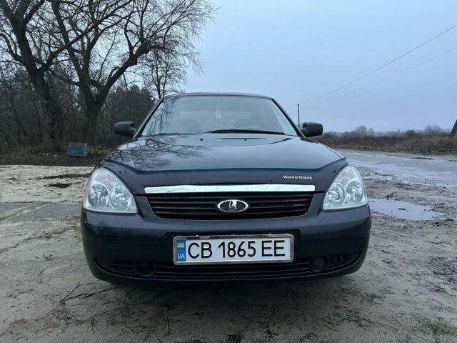 Черный ВАЗ 2170 Priora, объемом двигателя 1.6 л и пробегом 200 тыс. км за 2500 $, фото 2 на Automoto.ua