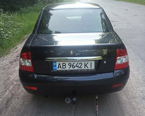 Черный ВАЗ 2170 Priora, объемом двигателя 1.6 л и пробегом 245 тыс. км за 2900 $, фото 3 на Automoto.ua