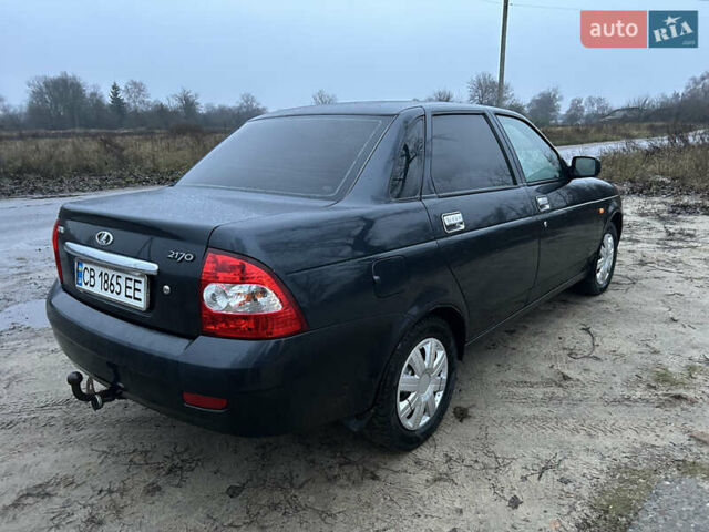 Черный ВАЗ 2170 Priora, объемом двигателя 1.6 л и пробегом 200 тыс. км за 2500 $, фото 9 на Automoto.ua