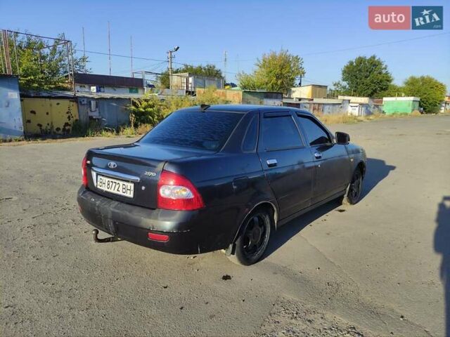 Чорний ВАЗ 2170 Priora, об'ємом двигуна 1.6 л та пробігом 110 тис. км за 1400 $, фото 8 на Automoto.ua