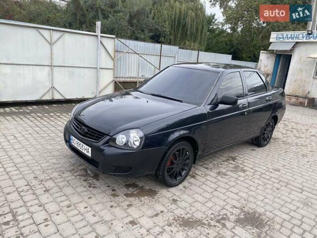 Чорний ВАЗ 2170 Priora, об'ємом двигуна 1.6 л та пробігом 450 тис. км за 1999 $, фото 2 на Automoto.ua