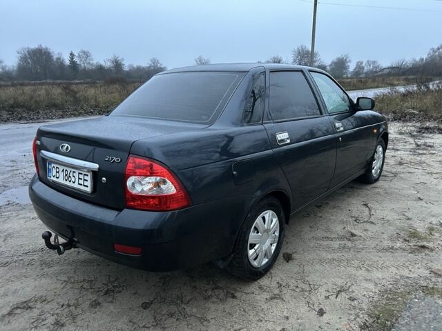 Черный ВАЗ 2170 Priora, объемом двигателя 1.6 л и пробегом 200 тыс. км за 2500 $, фото 6 на Automoto.ua