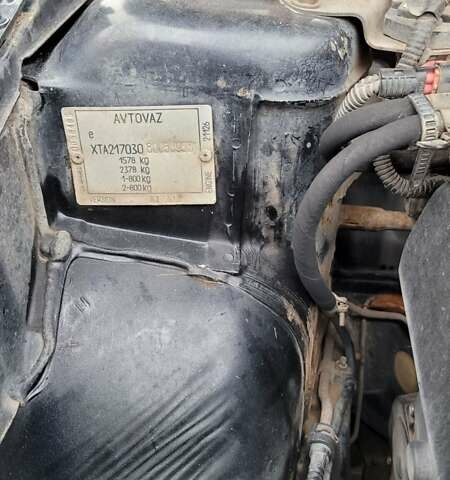 Черный ВАЗ 2170 Priora, объемом двигателя 1.6 л и пробегом 209 тыс. км за 2200 $, фото 19 на Automoto.ua