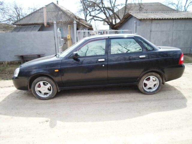 Черный ВАЗ 2170 Priora, объемом двигателя 1.6 л и пробегом 98 тыс. км за 2650 $, фото 1 на Automoto.ua