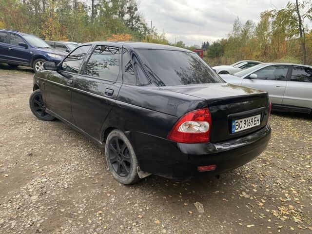 Черный ВАЗ 2170 Priora, объемом двигателя 1.6 л и пробегом 200 тыс. км за 1600 $, фото 1 на Automoto.ua