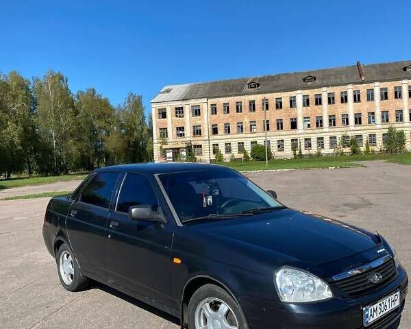 Черный ВАЗ 2170 Priora, объемом двигателя 1.6 л и пробегом 154 тыс. км за 2600 $, фото 6 на Automoto.ua