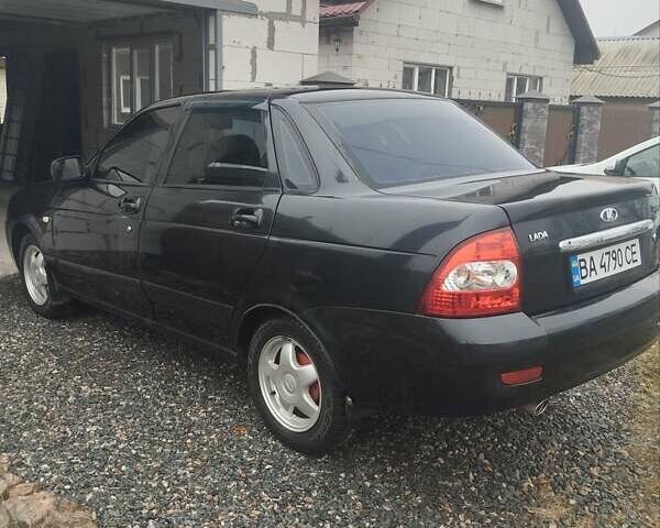 Черный ВАЗ 2170 Priora, объемом двигателя 1.6 л и пробегом 161 тыс. км за 2000 $, фото 2 на Automoto.ua